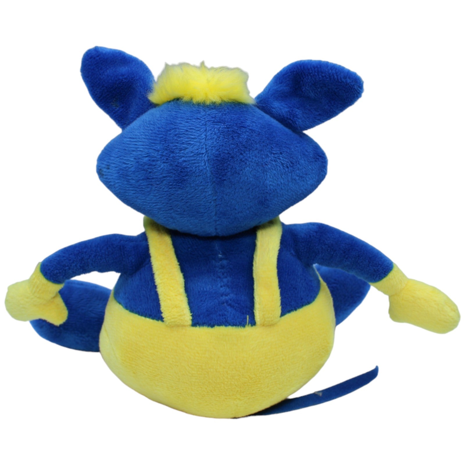 1234959 Plüsch & Promotion BK Tankstelle Maskottchen, blaue Tankwart Ratte Kuscheltier Kumpel Leo Gebraucht