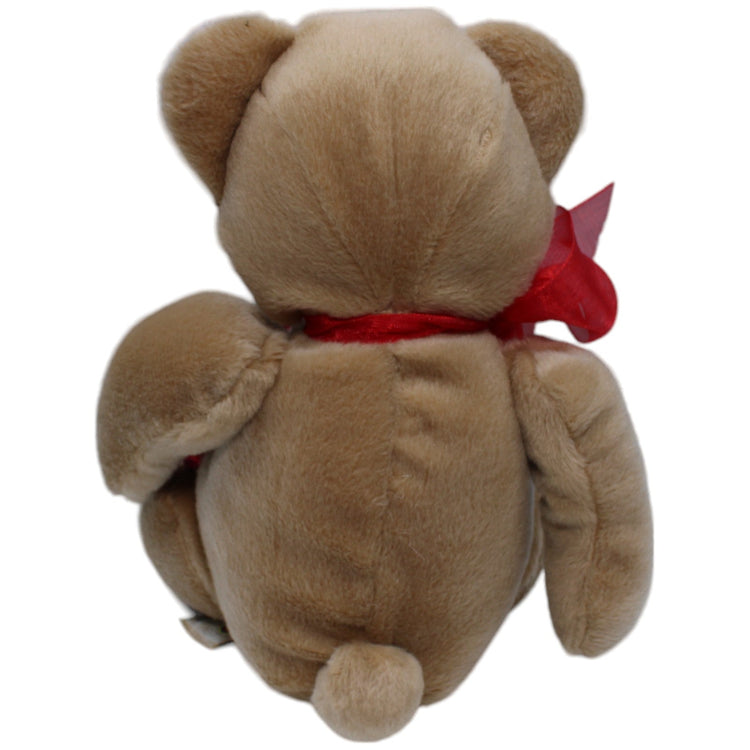 1234961 Magomora Sitzender Teddybär mit Herz & Schleife Kuscheltier Kumpel Leo Gebraucht