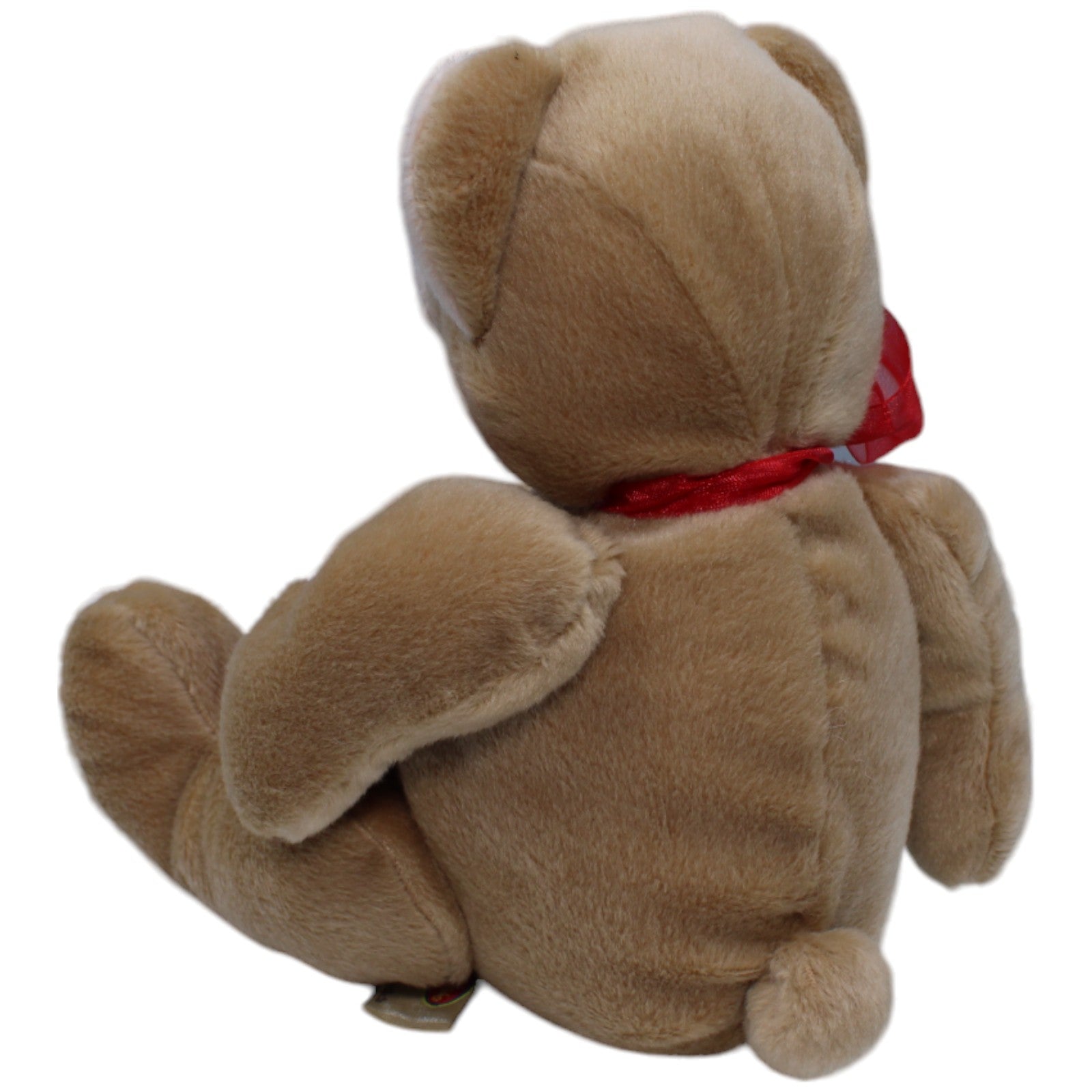 1234961 Magomora Sitzender Teddybär mit Herz & Schleife Kuscheltier Kumpel Leo Gebraucht