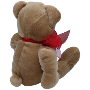 1234961 Magomora Sitzender Teddybär mit Herz & Schleife Kuscheltier Kumpel Leo Gebraucht