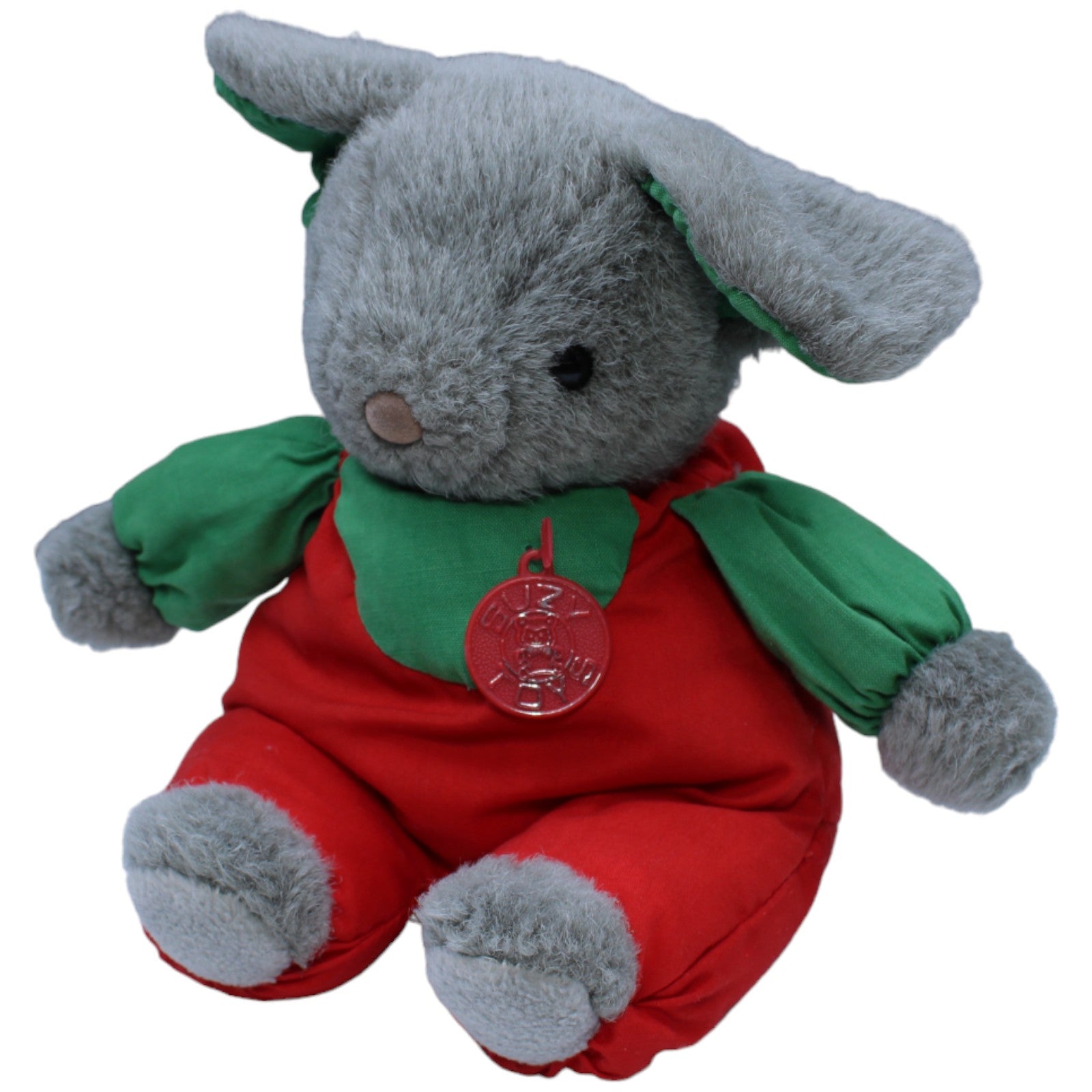 1234973 Suzy Toys Maus mit rotem Overall Kuscheltier Kumpel Leo Gebraucht