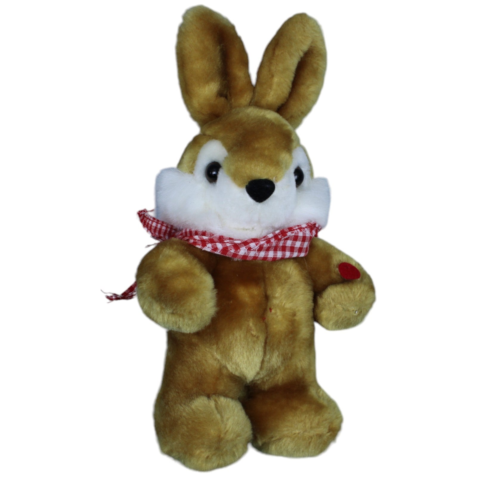 1234975 Windel Hase mit karriertem Halstuch Kuscheltier Kumpel Leo Gebraucht