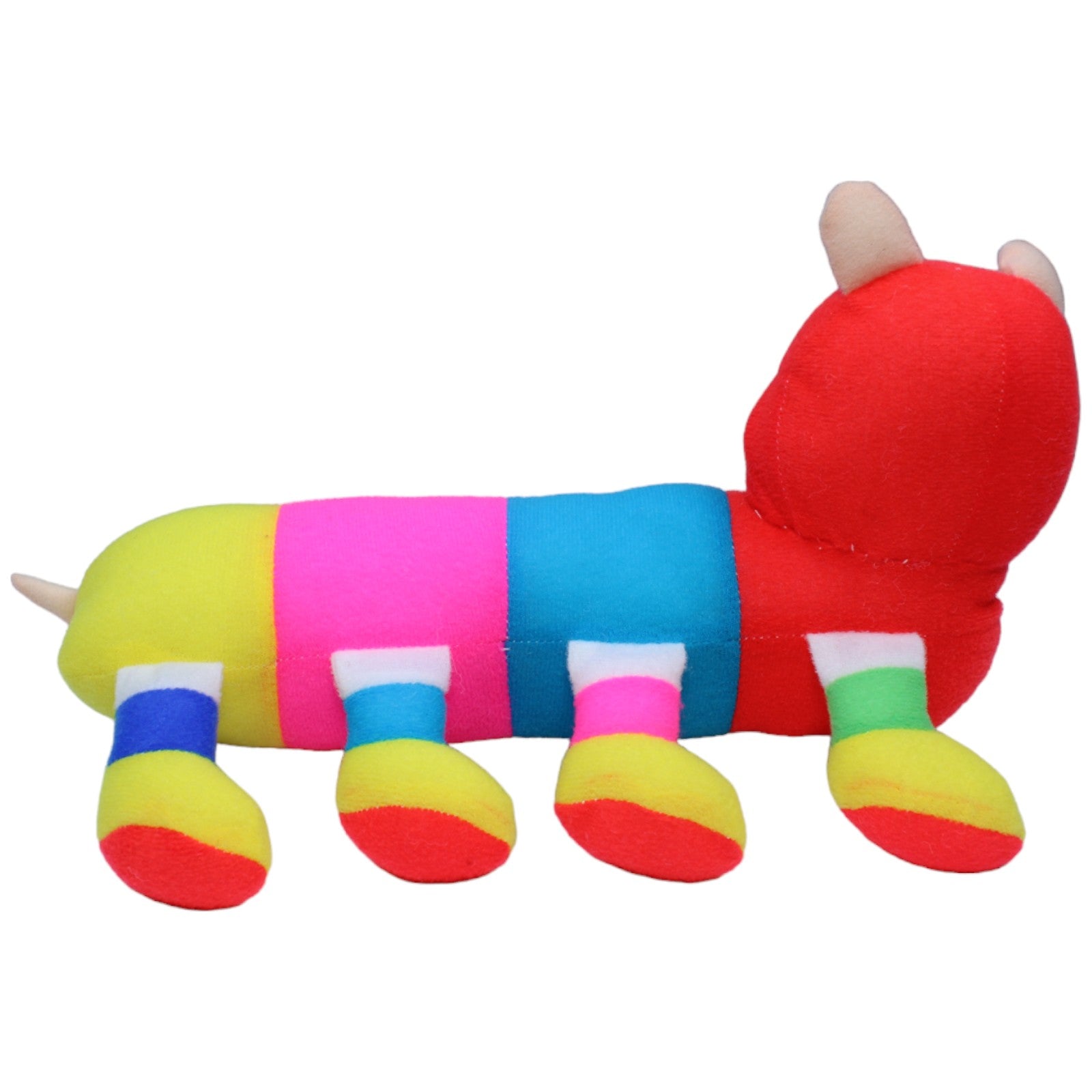 1234979 Unbekannt Regenbogen-Raupe Kuscheltier Kumpel Leo Gebraucht