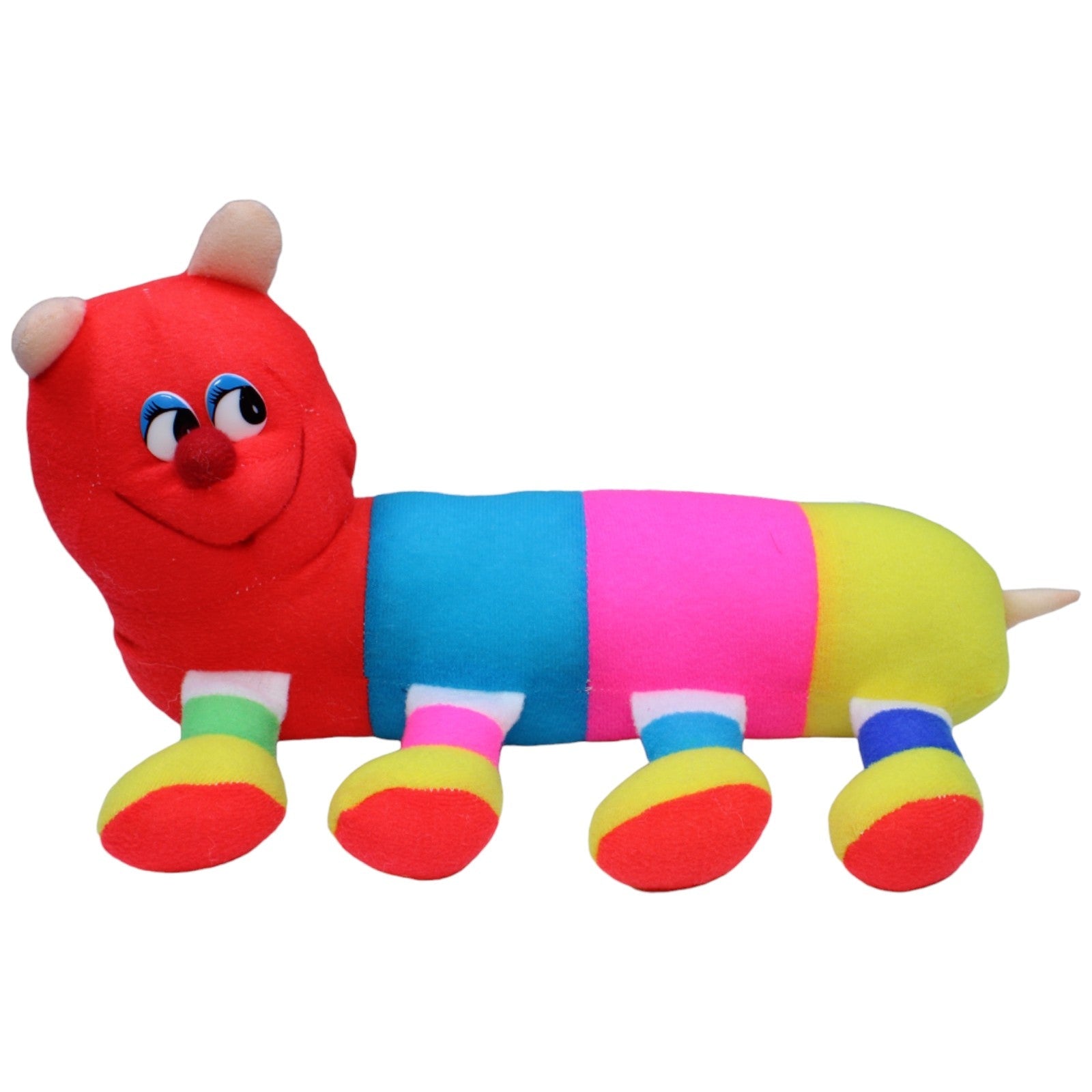 1234979 Unbekannt Regenbogen-Raupe Kuscheltier Kumpel Leo Gebraucht