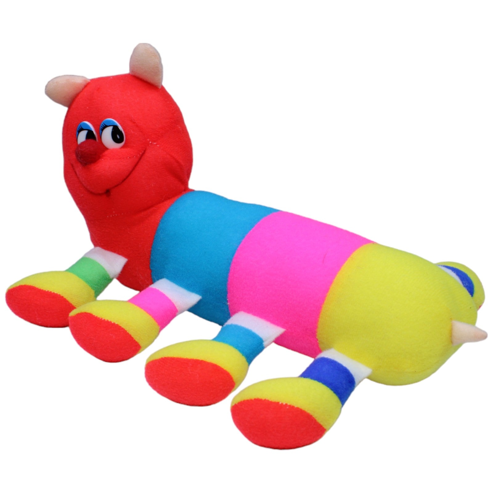 1234979 Unbekannt Regenbogen-Raupe Kuscheltier Kumpel Leo Gebraucht