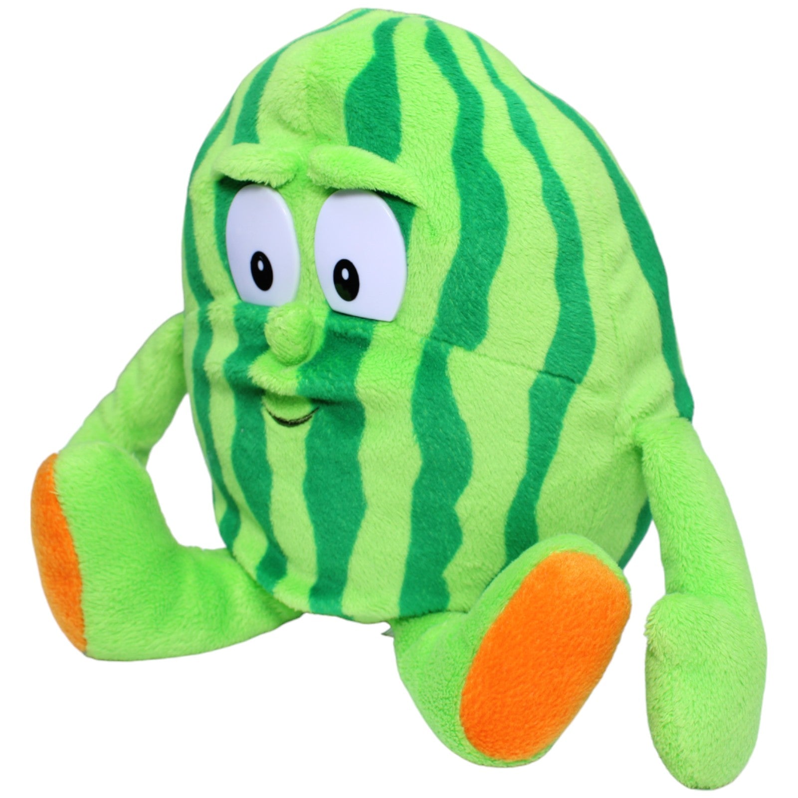 1235000 TCC Global Goodness Gang, Wassermelone Plüschfigur Kumpel Leo 3 für 2 Aktion Gebraucht