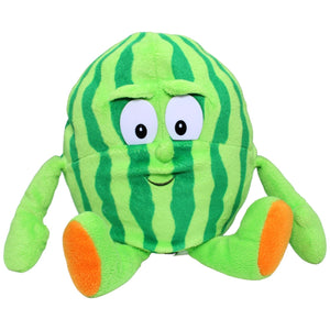 1235000 TCC Global Goodness Gang, Wassermelone Plüschfigur Kumpel Leo 3 für 2 Aktion Gebraucht