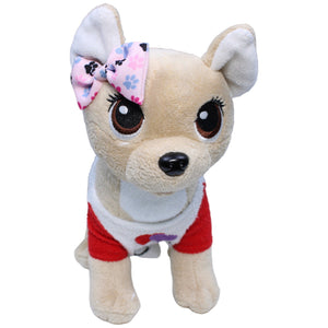 1235002 Unbekannt Chi Chi Love, Chihuahua mit Shirt Kuscheltier Kumpel Leo Gebraucht Hund