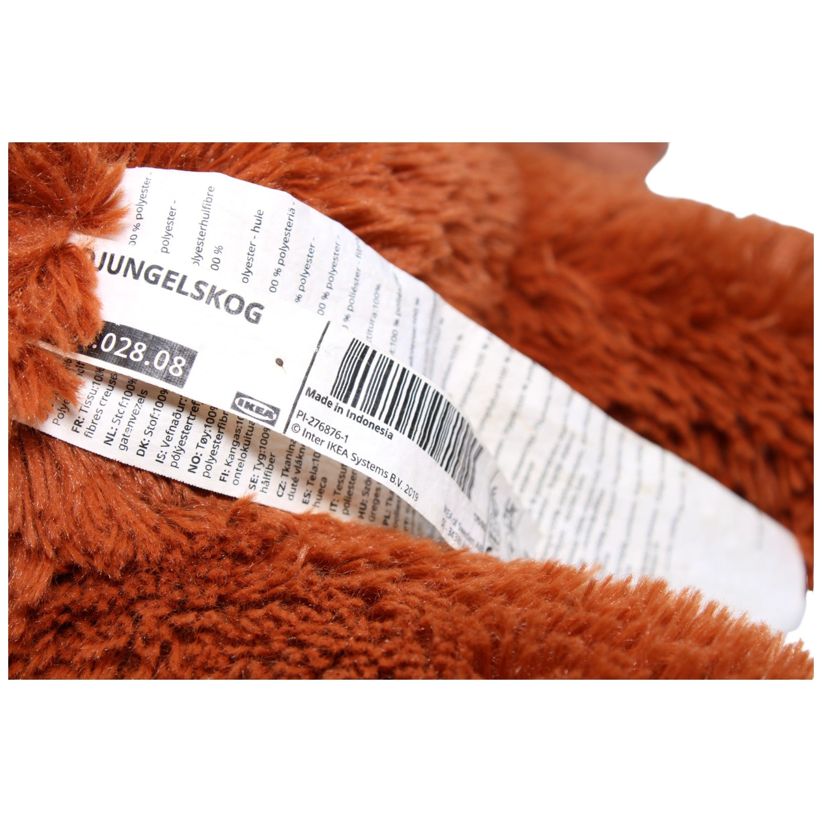 1235010 IKEA XL Orang-Utan, DJUNGELSKOG Kuscheltier Kumpel Leo Affe Gebraucht