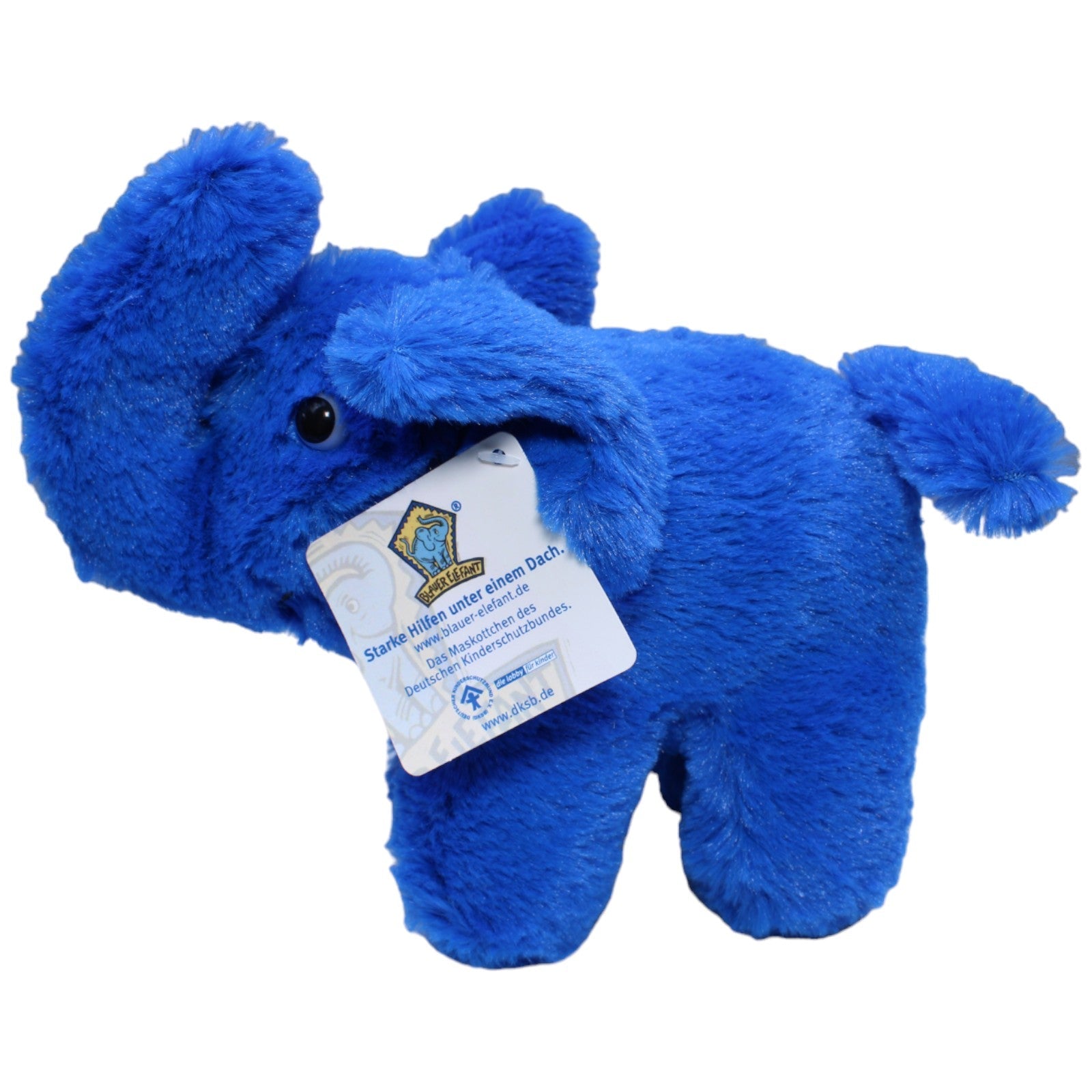 1235016 Allrights GmbH & Co. KG Blauer Elefant, Das Maskottchen des Deutschen Kinderschutzbundes Kuscheltier Kumpel Leo Gebraucht