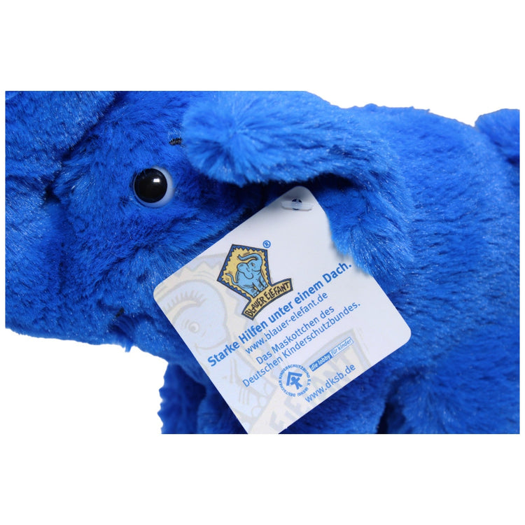 1235016 Allrights GmbH & Co. KG Blauer Elefant, Das Maskottchen des Deutschen Kinderschutzbundes Kuscheltier Kumpel Leo Gebraucht