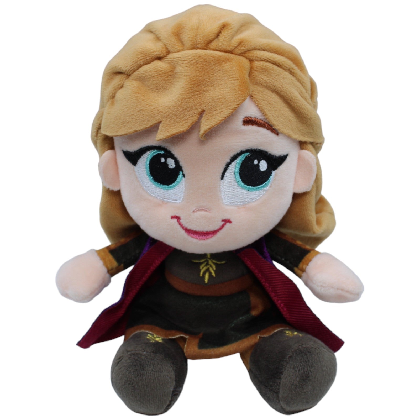 1235077 Nicotoy Anna aus Disney Frozen, sitzend Plüschfigur Kumpel Leo Die Eiskönigin Disney Frozen