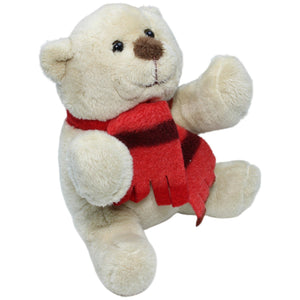 1235081 Mathias Pamer GmbH Teddybär mit rotem Schal Kuscheltier Kumpel Leo Bär Gebraucht Teddy