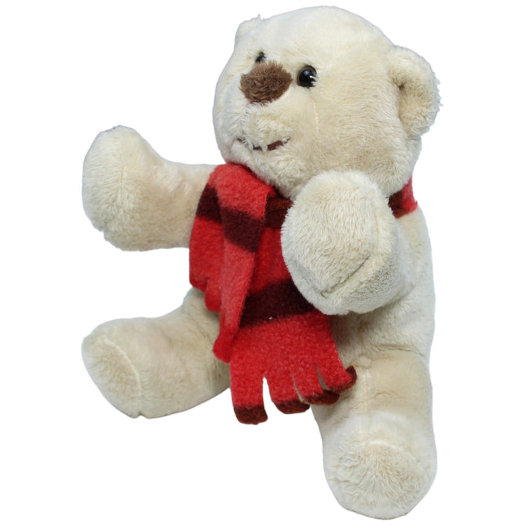 1235081 Mathias Pamer GmbH Teddybär mit rotem Schal Kuscheltier Kumpel Leo Bär Gebraucht Teddy