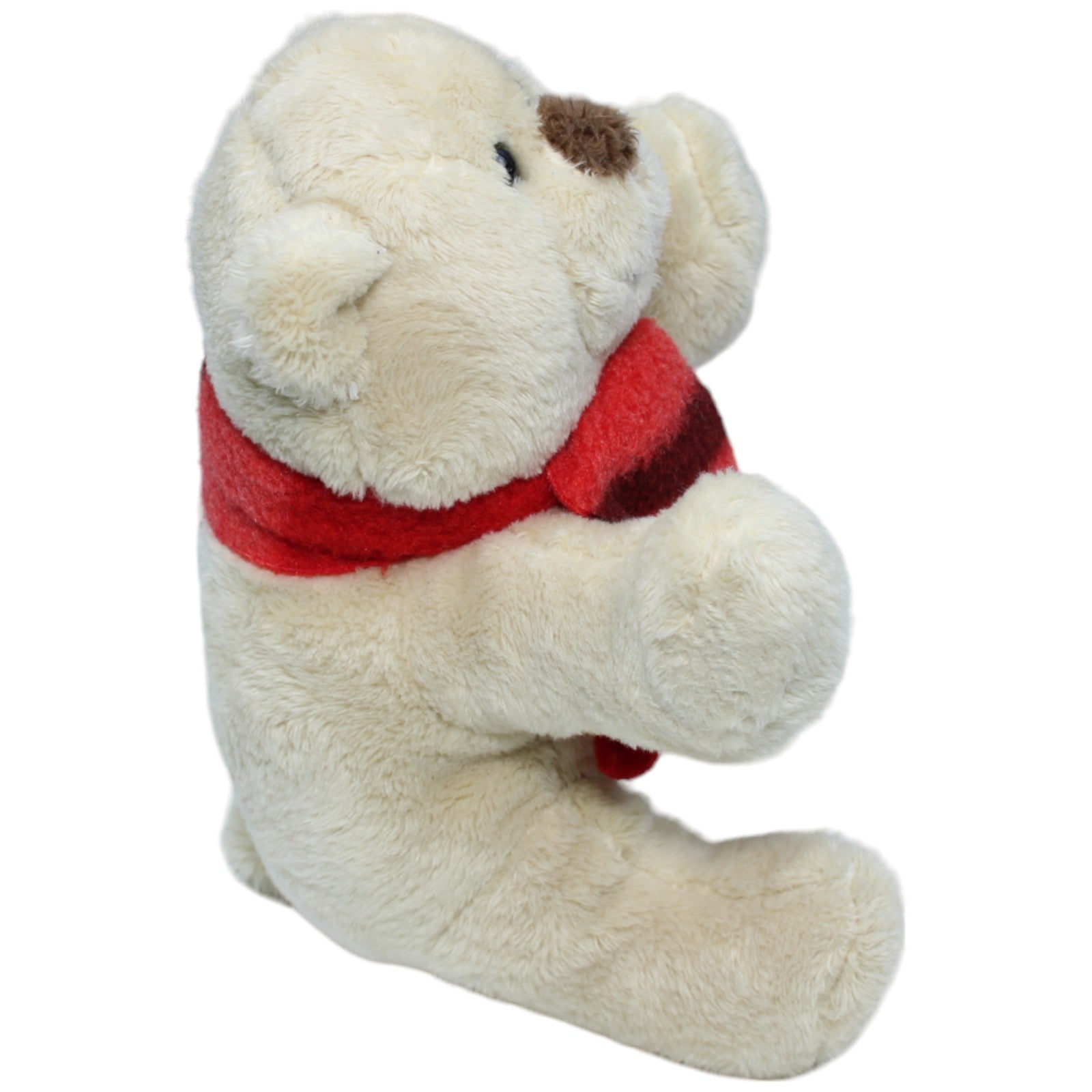 1235081 Mathias Pamer GmbH Teddybär mit rotem Schal Kuscheltier Kumpel Leo Bär Gebraucht Teddy