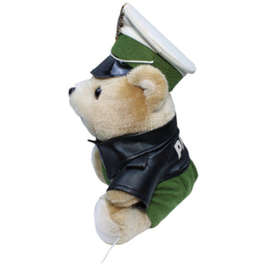 1235083 Teddywelt Teddybär mit alter bayrischer Polizeiuniform Kuscheltier Kumpel Leo Bär Gebraucht Teddy