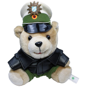 1235083 Teddywelt Teddybär mit alter bayrischer Polizeiuniform Kuscheltier Kumpel Leo Bär Gebraucht Teddy