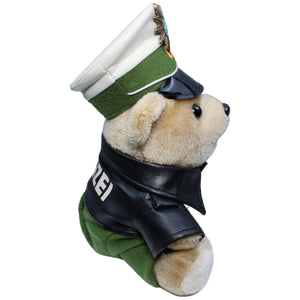 1235083 Teddywelt Teddybär mit alter bayrischer Polizeiuniform Kuscheltier Kumpel Leo Bär Gebraucht Teddy