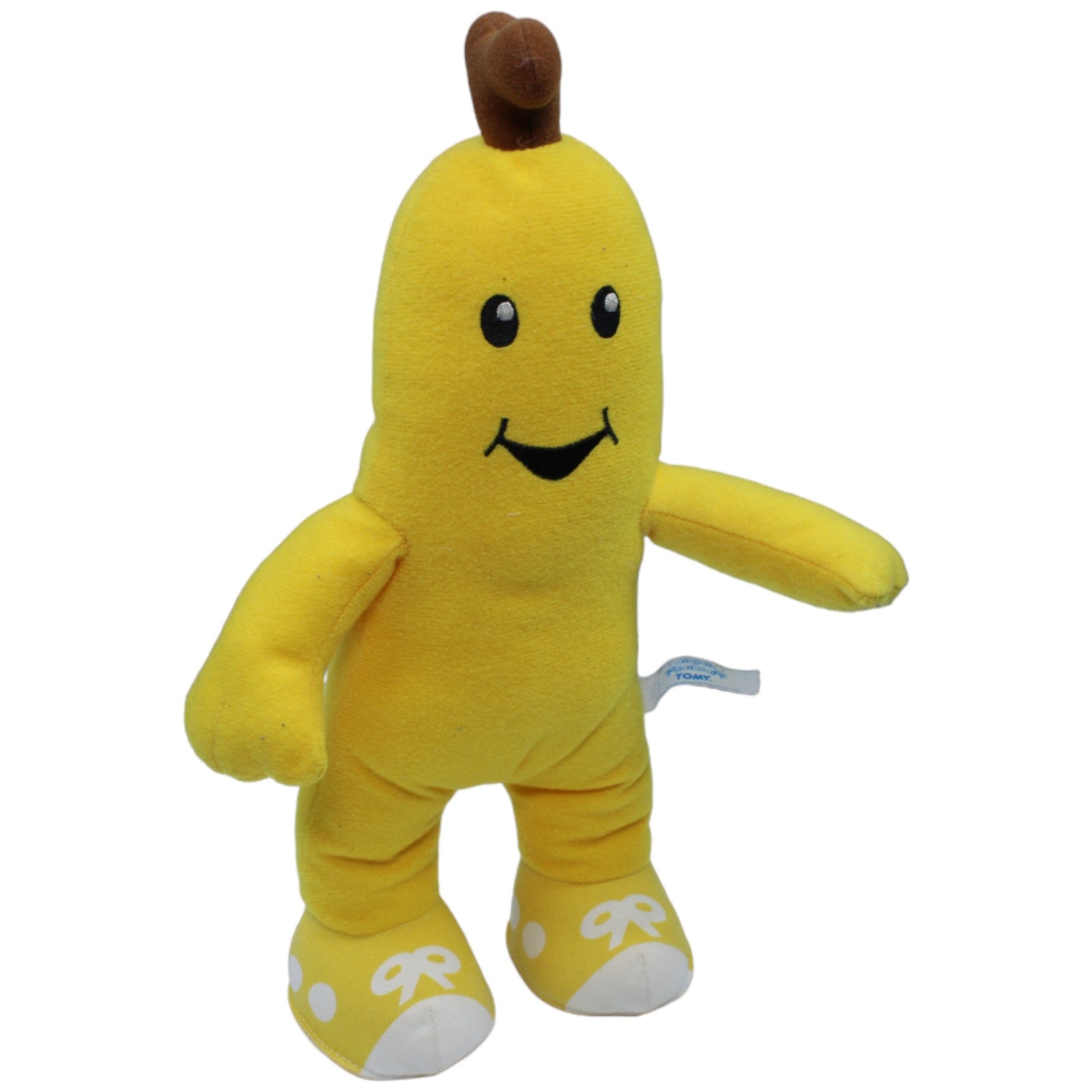 1235096 TOMY Vintage Banane aus Bananas im Pyjama (ohne Pyjama) Plüschfigur Kumpel Leo Gebraucht Vintage