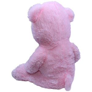 1235107 TEDI Kuschelfreund XL Teddybär mit Schleife, rosa Kuscheltier Kumpel Leo Bär Gebraucht