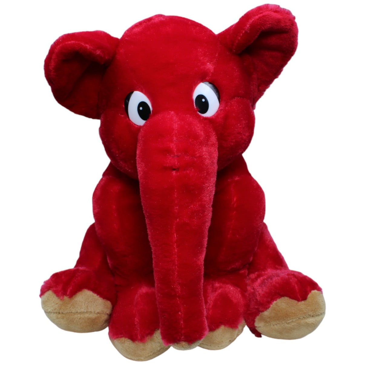 1235113 Plan Concept GbR Elefanten Schuhe Maskottchen, roter Elefant Kuscheltier Kumpel Leo Gebraucht