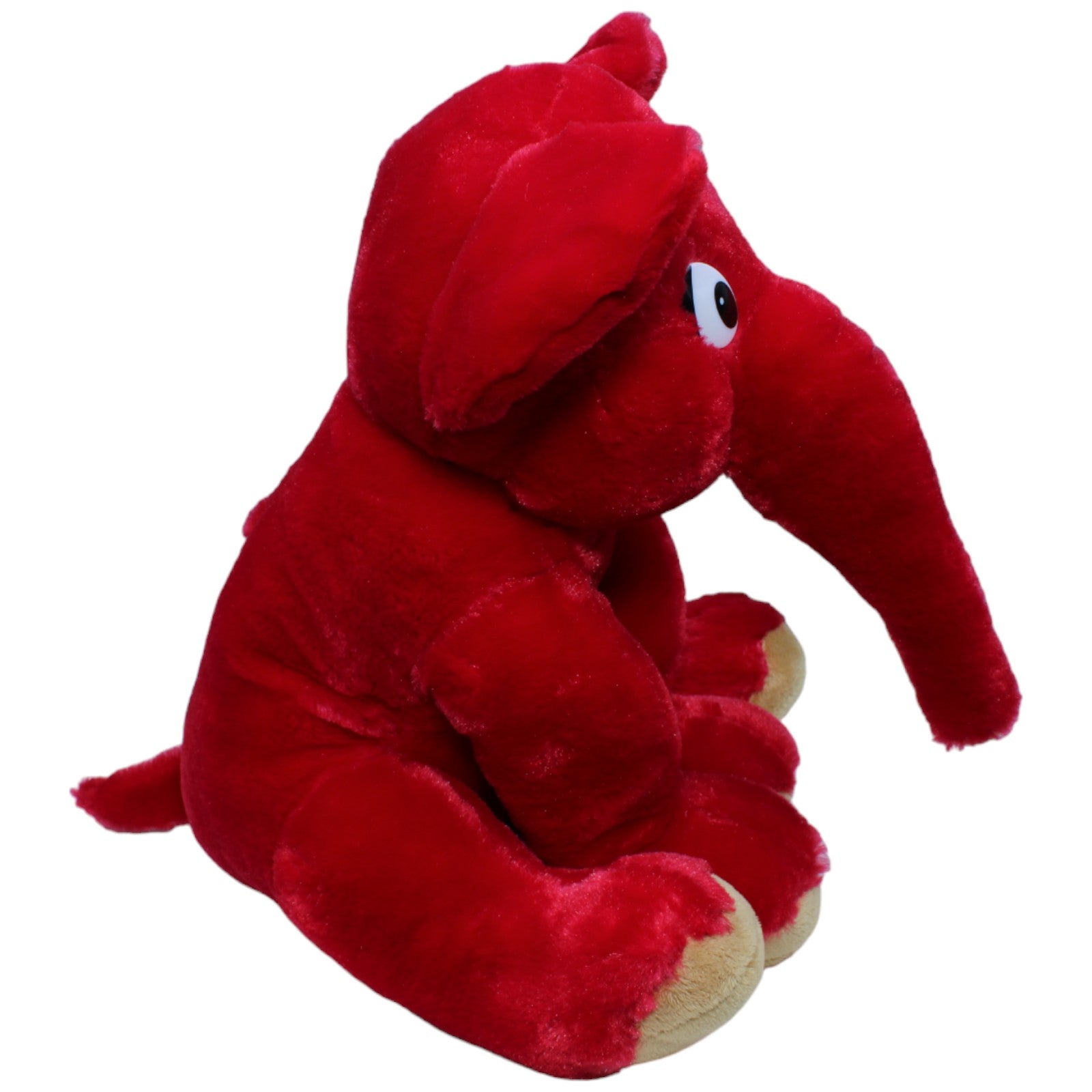 1235113 Plan Concept GbR Elefanten Schuhe Maskottchen, roter Elefant Kuscheltier Kumpel Leo Gebraucht