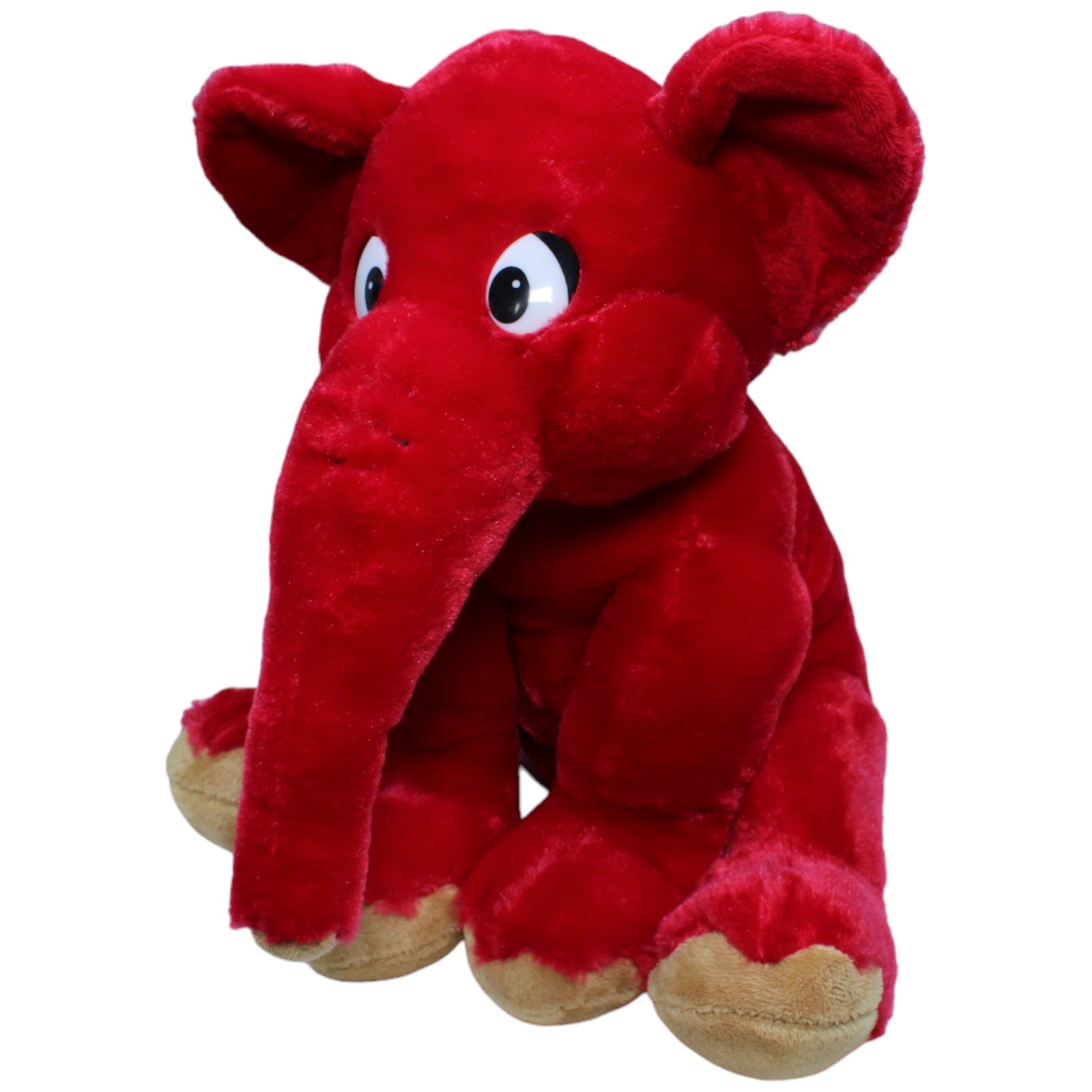 1235113 Plan Concept GbR Elefanten Schuhe Maskottchen, roter Elefant Kuscheltier Kumpel Leo Gebraucht