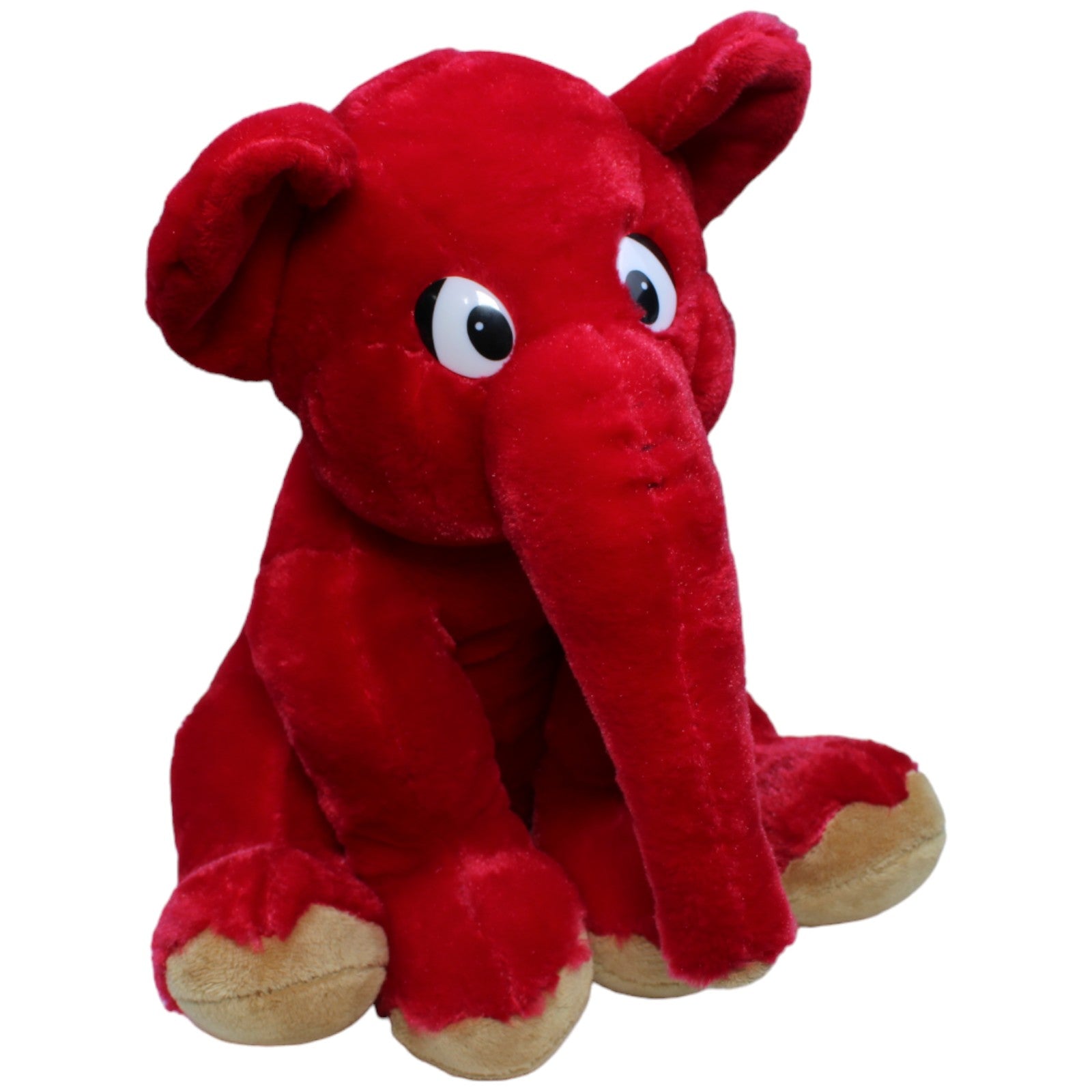 1235113 Plan Concept GbR Elefanten Schuhe Maskottchen, roter Elefant Kuscheltier Kumpel Leo Gebraucht