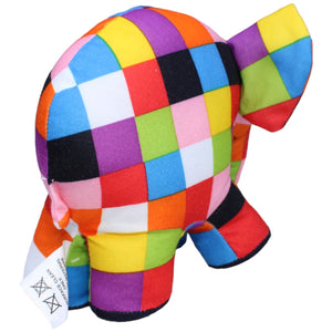 1235115 Rainbow Designs Ltd. David McKee, Vintage bunter Elefant Elmar Kuscheltier Kumpel Leo Gebraucht