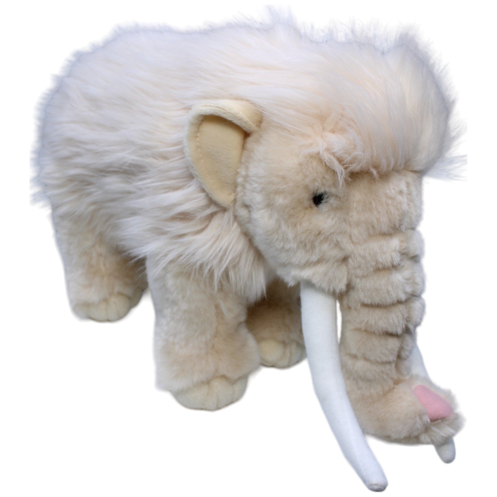 1235123 SEMO Mammut, weiß Kuscheltier Kumpel Leo neu