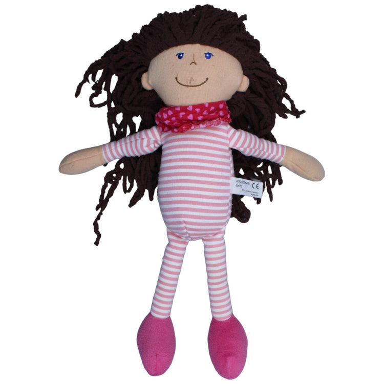 1235176 Sigikid Weichpuppe, Mädchen mit braunen Haaren Puppe Kumpel Leo Gebraucht