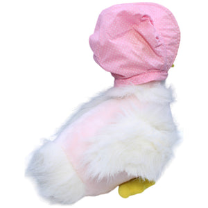 1235186 REWE Mutter Gans mit rosa Haube Kuscheltier Kumpel Leo Gebraucht