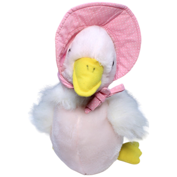 1235186 REWE Mutter Gans mit rosa Haube Kuscheltier Kumpel Leo Gebraucht