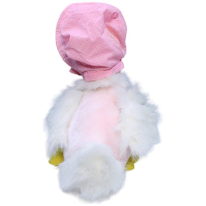 1235186 REWE Mutter Gans mit rosa Haube Kuscheltier Kumpel Leo Gebraucht