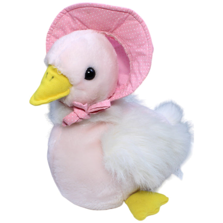 1235186 REWE Mutter Gans mit rosa Haube Kuscheltier Kumpel Leo Gebraucht