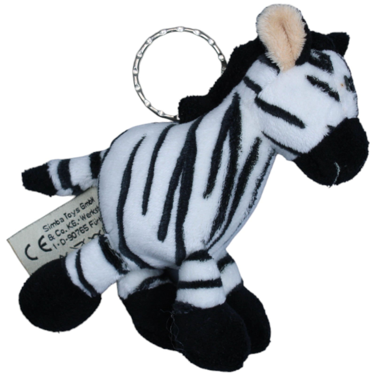 1235187 Nicotoy Schlüsselanhänger, Vintage Zebra Schlüsselanhänger Kumpel Leo Gebraucht