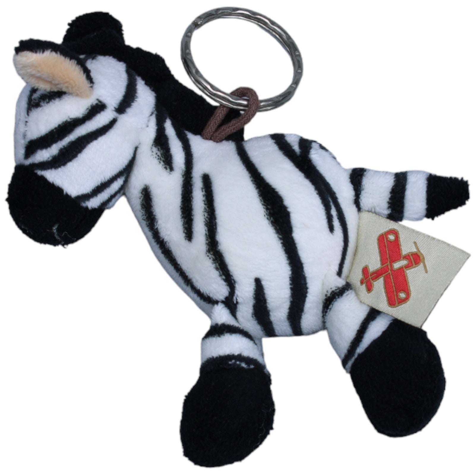 1235187 Nicotoy Schlüsselanhänger, Vintage Zebra Schlüsselanhänger Kumpel Leo Gebraucht