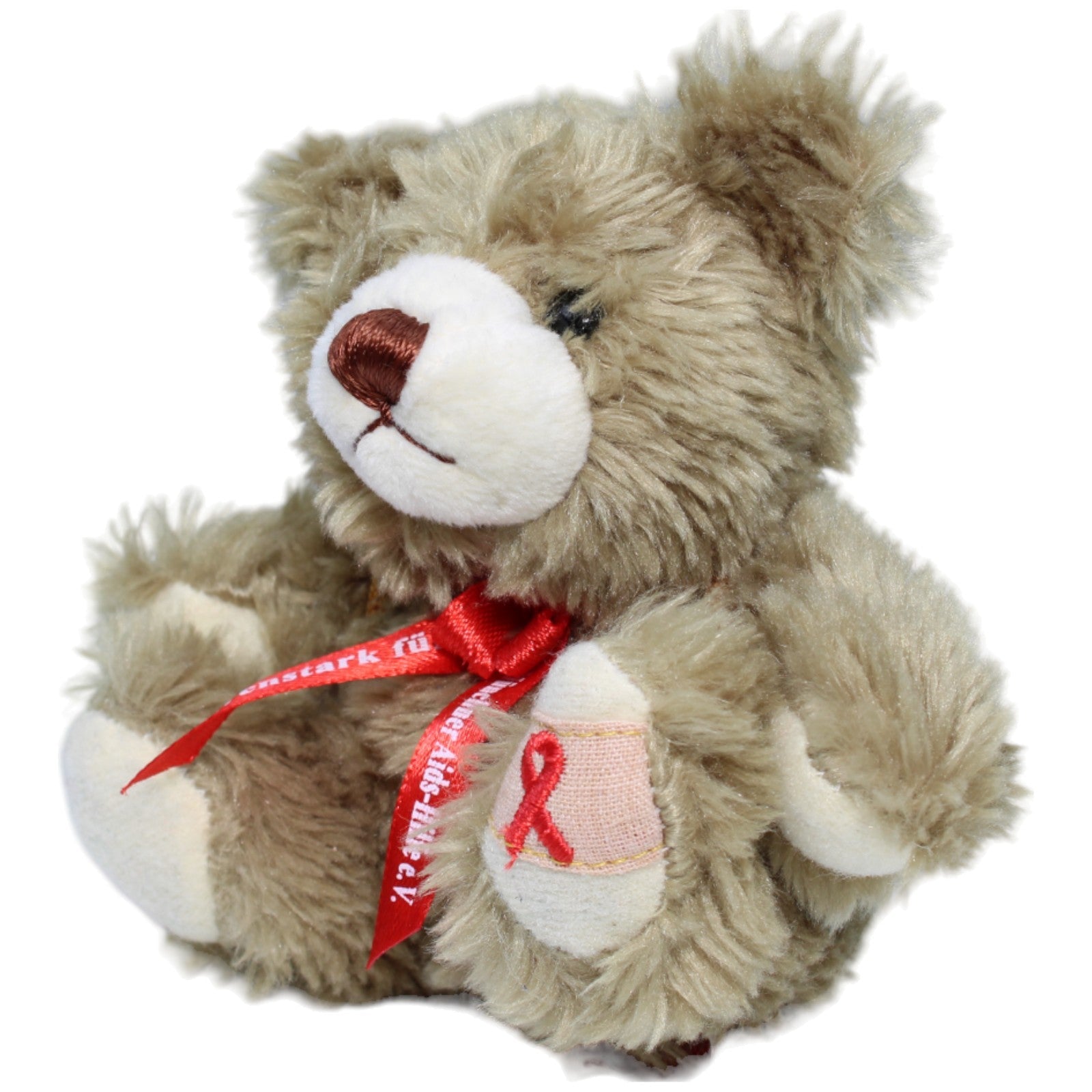 1235196 Clemens Spieltiere AIDS-Hilfe Teddy 2019 Kuscheltier Kumpel Leo Bär Gebraucht Teddy