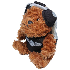 1235199 Unbekannt Airline Teddybär mit Headset Kuscheltier Kumpel Leo Bär Flugzeug Gebraucht