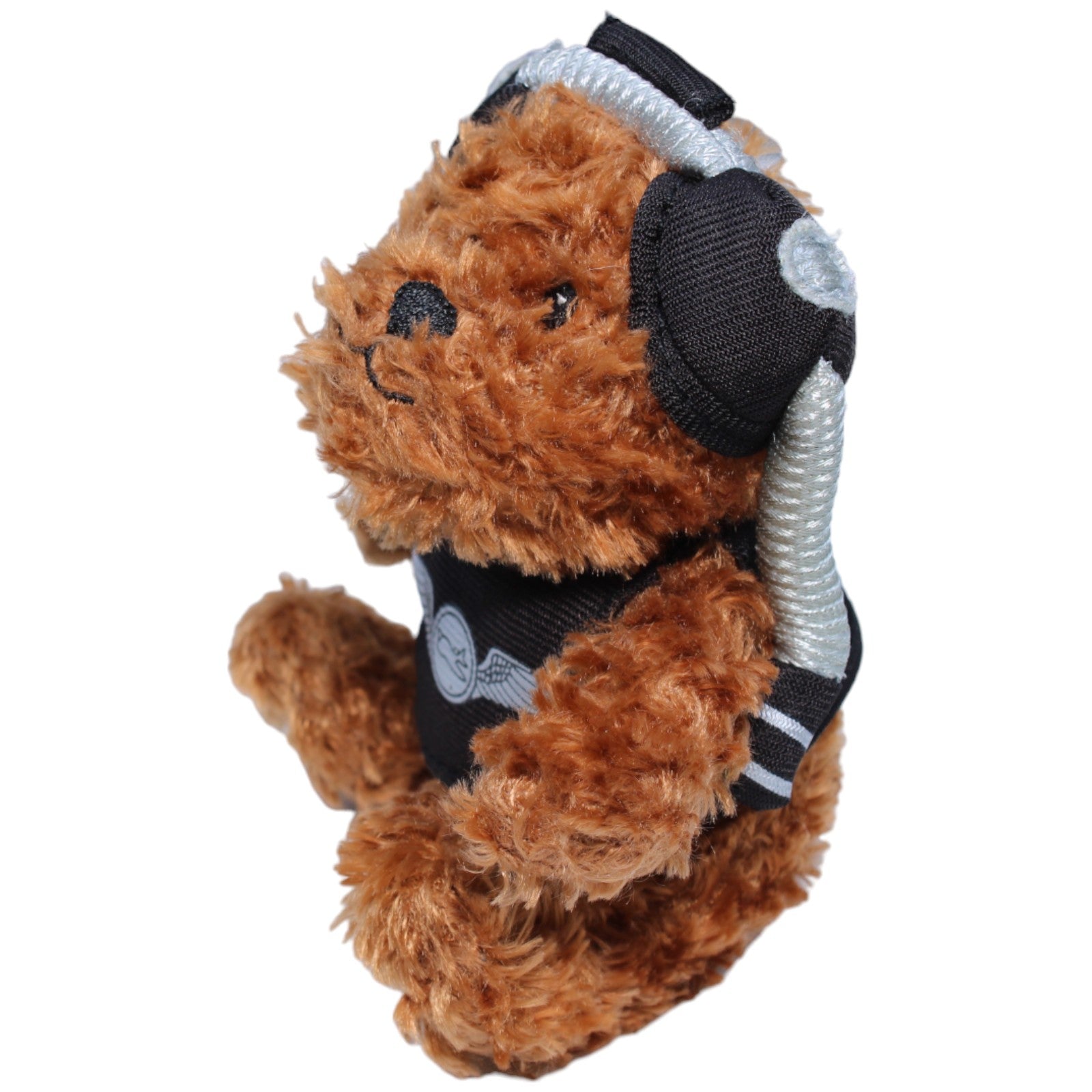 1235199 Unbekannt Airline Teddybär mit Headset Kuscheltier Kumpel Leo Bär Flugzeug Gebraucht