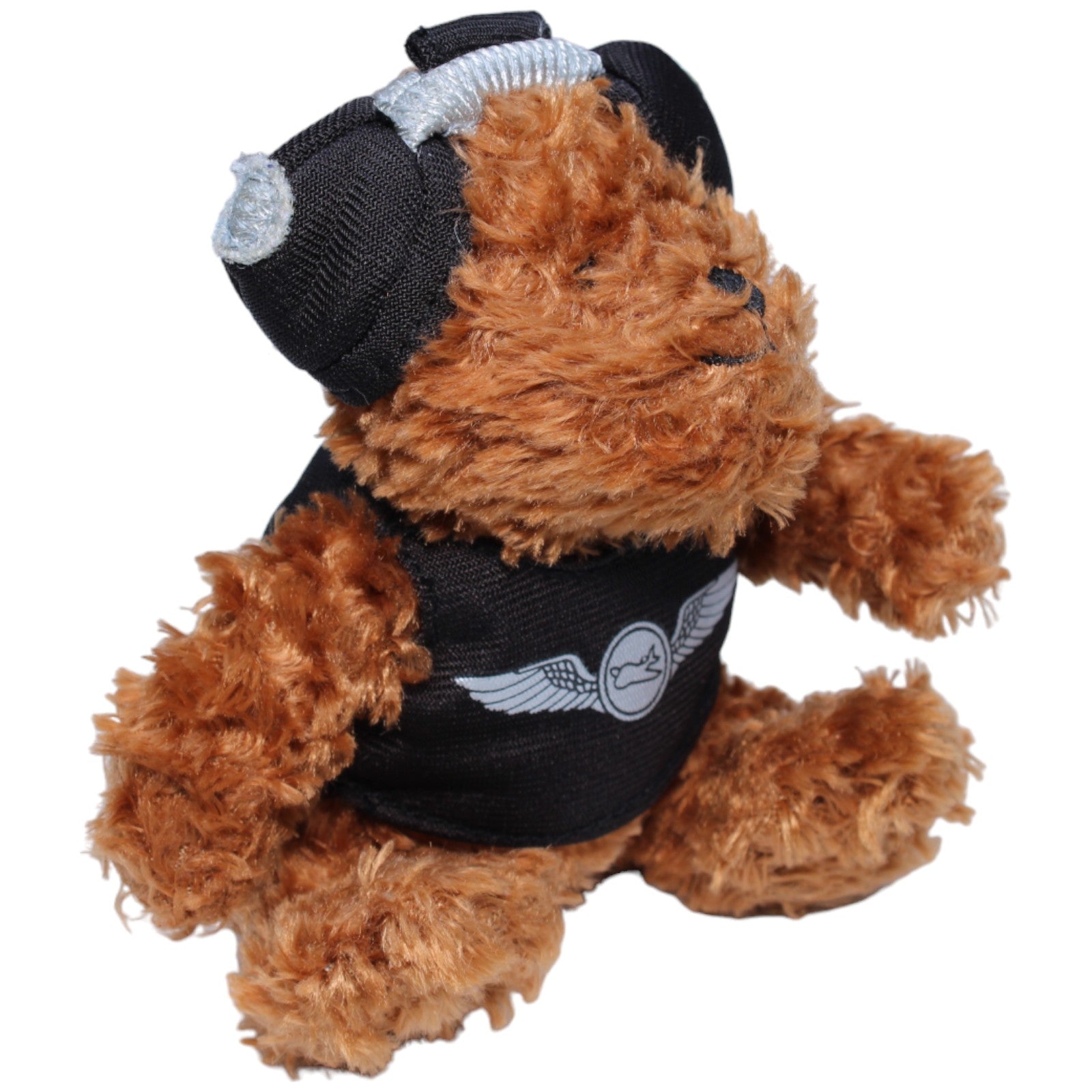 1235199 Unbekannt Airline Teddybär mit Headset Kuscheltier Kumpel Leo Bär Flugzeug Gebraucht