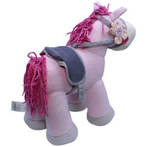 1235208 HABA Pferd Paulina, rosa Kuscheltier Kumpel Leo Gebraucht