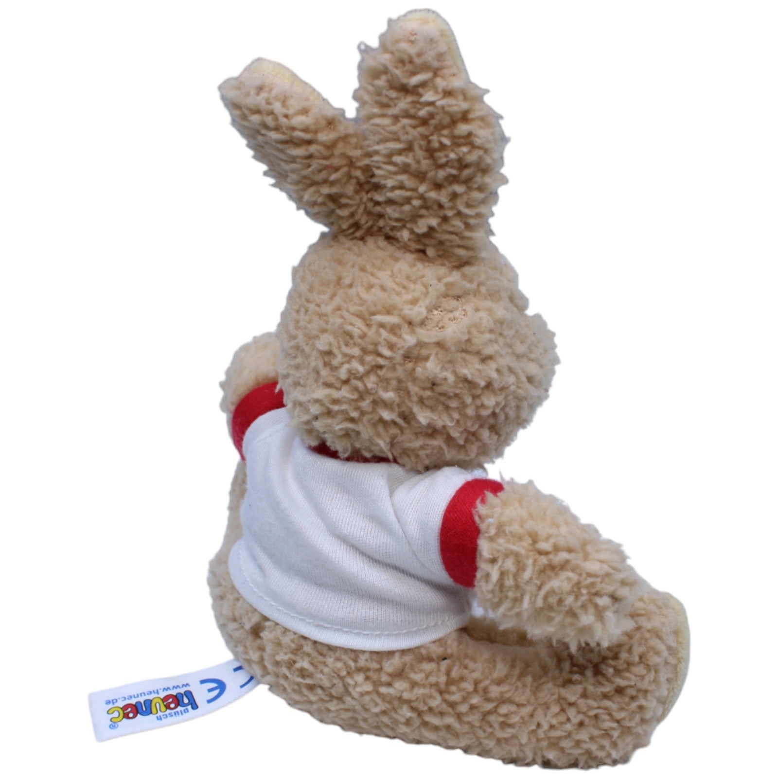 1235237 Heunec Hase mit " Frohe Ostern " T - Shirt Kuscheltier Kumpel Leo Gebraucht Ostern