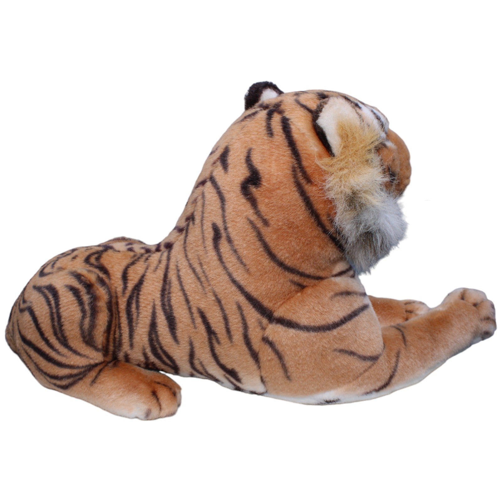 1235239 Westkauf GmbH Vintage XL Tiger mit Styropor, liegend Kuscheltier Kumpel Leo Gebraucht Vintage