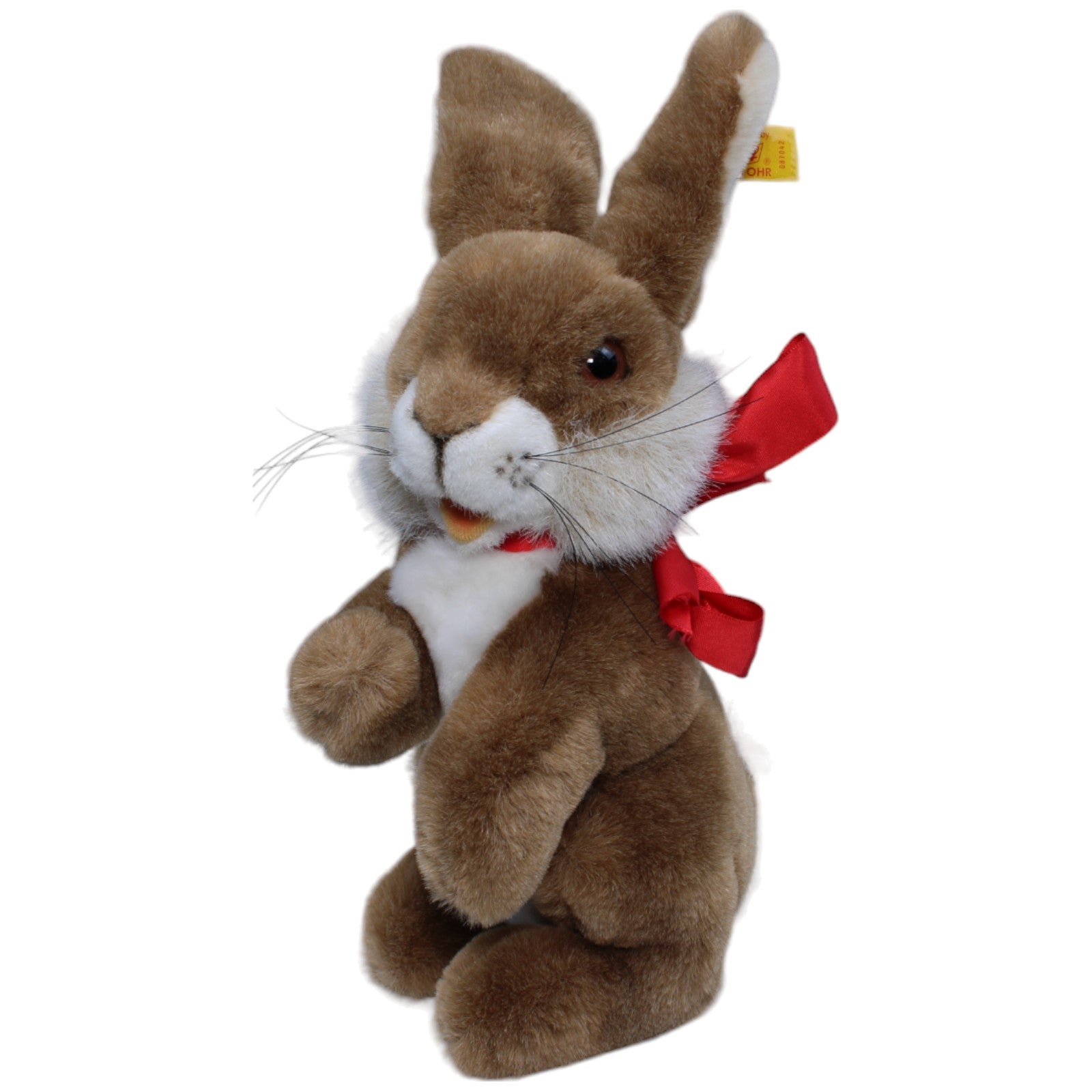 1235244 Steiff Osterhase Manni mit Schleife Kuscheltier Kumpel Leo 087042 Gebraucht Hase