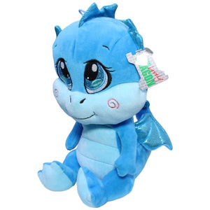 1235250 Dino Toys My first lovely Dragon, Baby Drache mit Glitzeraugen Kuscheltier Kumpel Leo Gebraucht