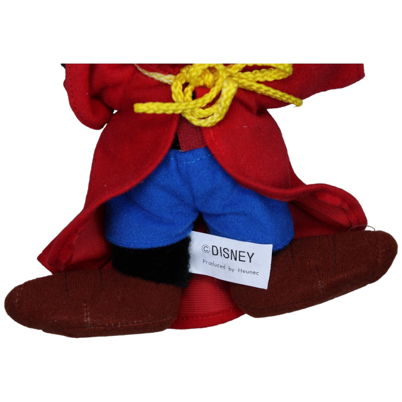 1235285 Heunec Vintage Zauberlehrling Micky Maus aus Fantasia 2000 Kuscheltier Kumpel Leo Disney Gebraucht Vintage