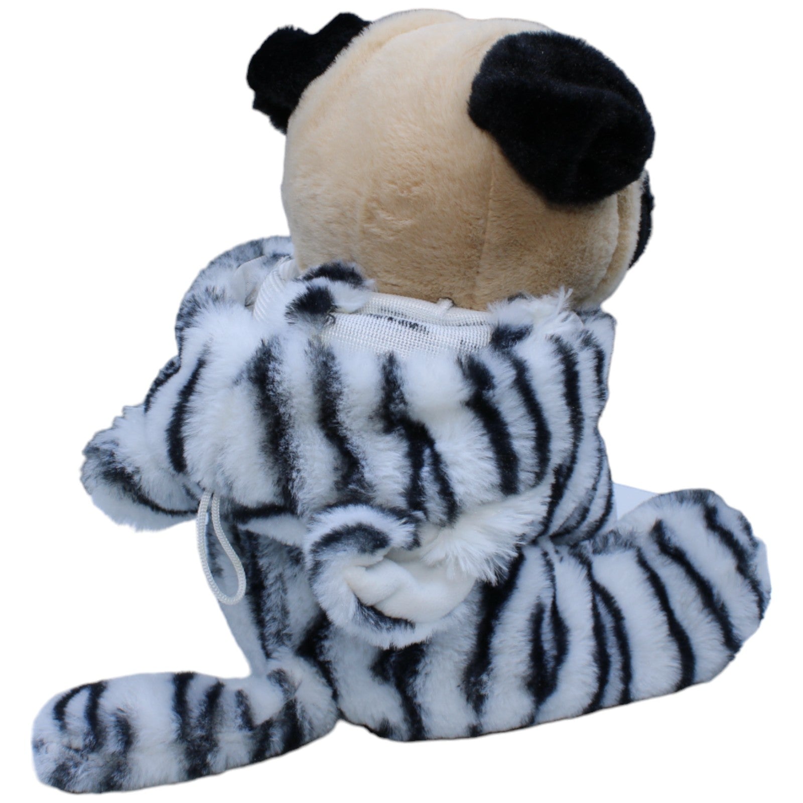 1235293 Flo's Toys Mops in Zebra - Kostüm Kuscheltier Kumpel Leo Gebraucht Hund