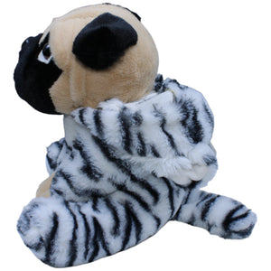 1235293 Flo's Toys Mops in Zebra - Kostüm Kuscheltier Kumpel Leo Gebraucht Hund