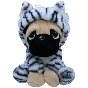 1235293 Flo's Toys Mops in Zebra - Kostüm Kuscheltier Kumpel Leo Gebraucht Hund